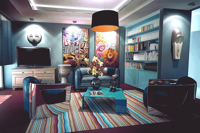 southwestern style living room